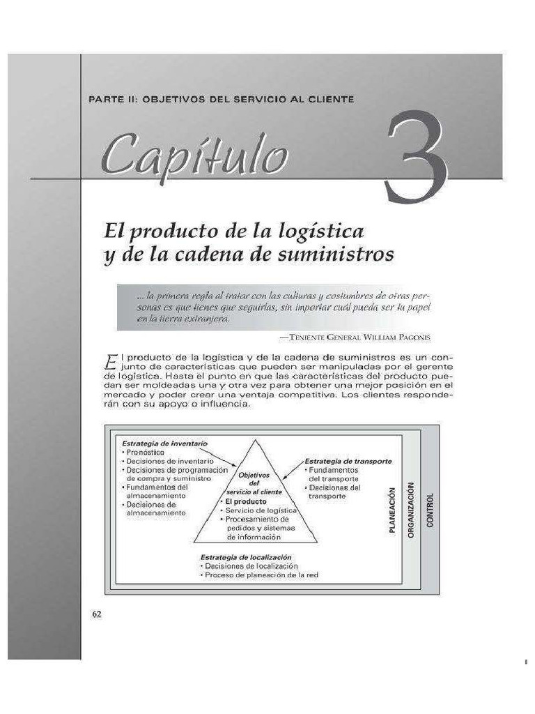 03 El Producto de La Logística y de La Cadena de Suministros | PDF ...