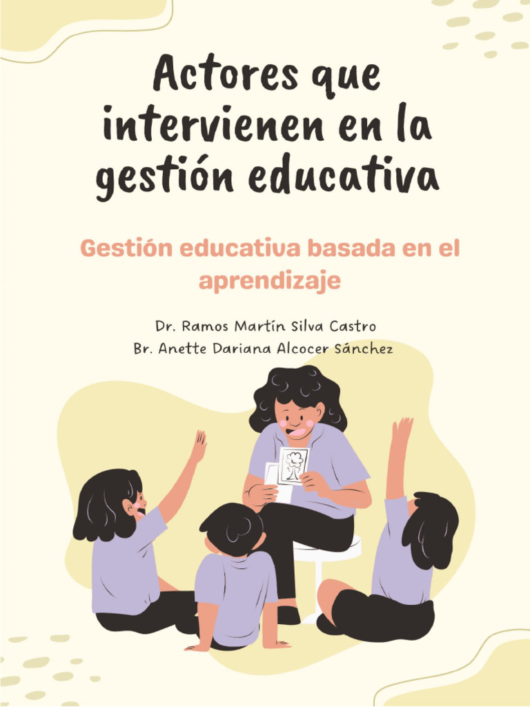 Actores en la Gestión Educativa | PDF | Planificación | Maestros