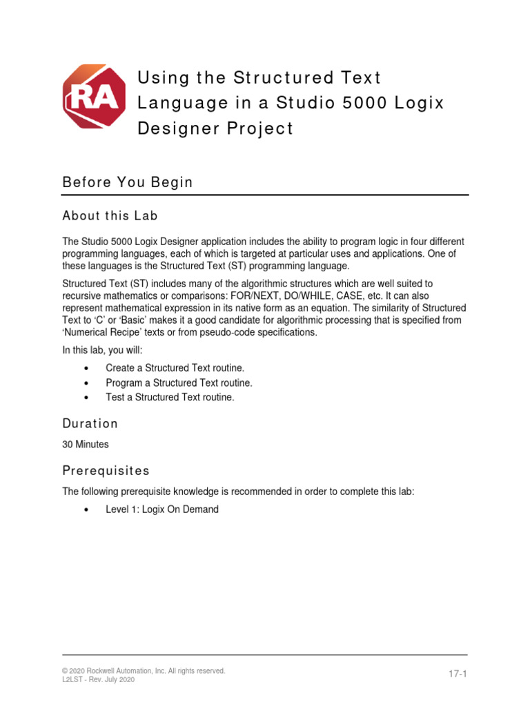 17 ST Lab | PDF | Control Flow | Computer Programming