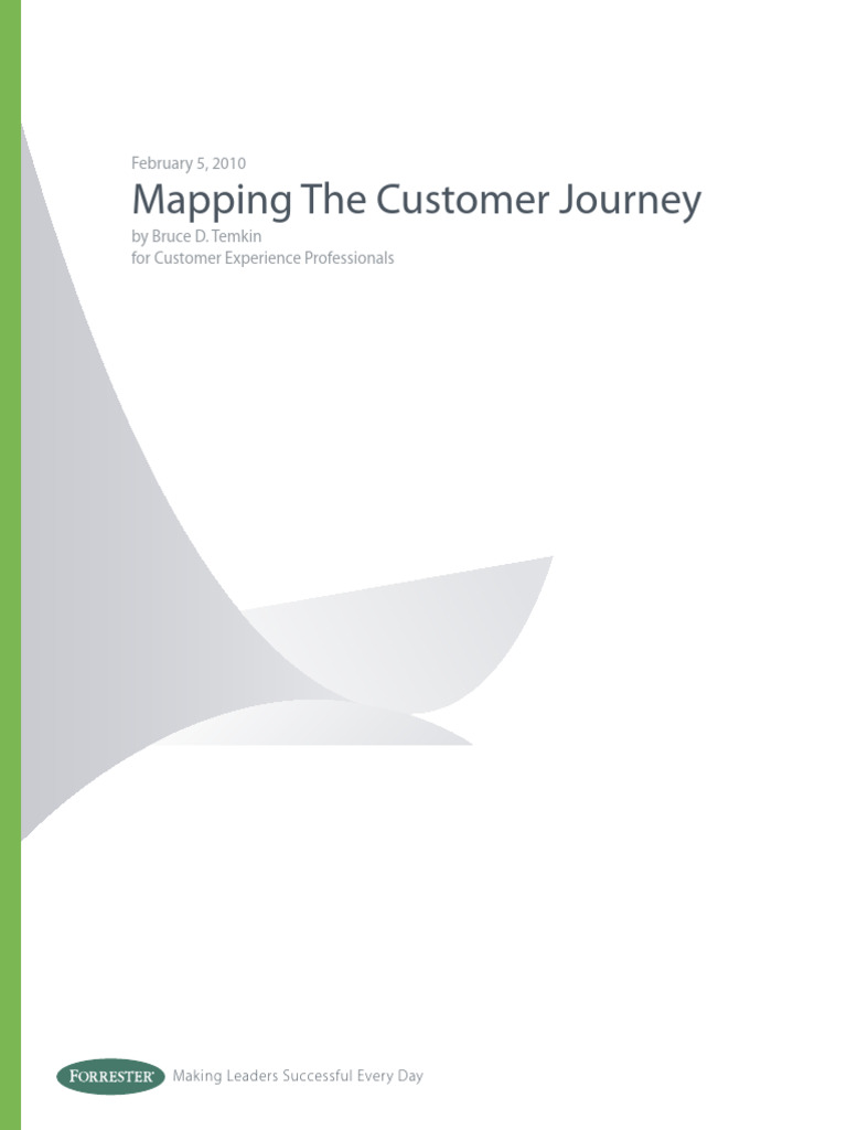 Mapping The Customer Journey | PDF