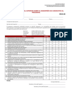 Formato Evaluacion Del Superior 2023