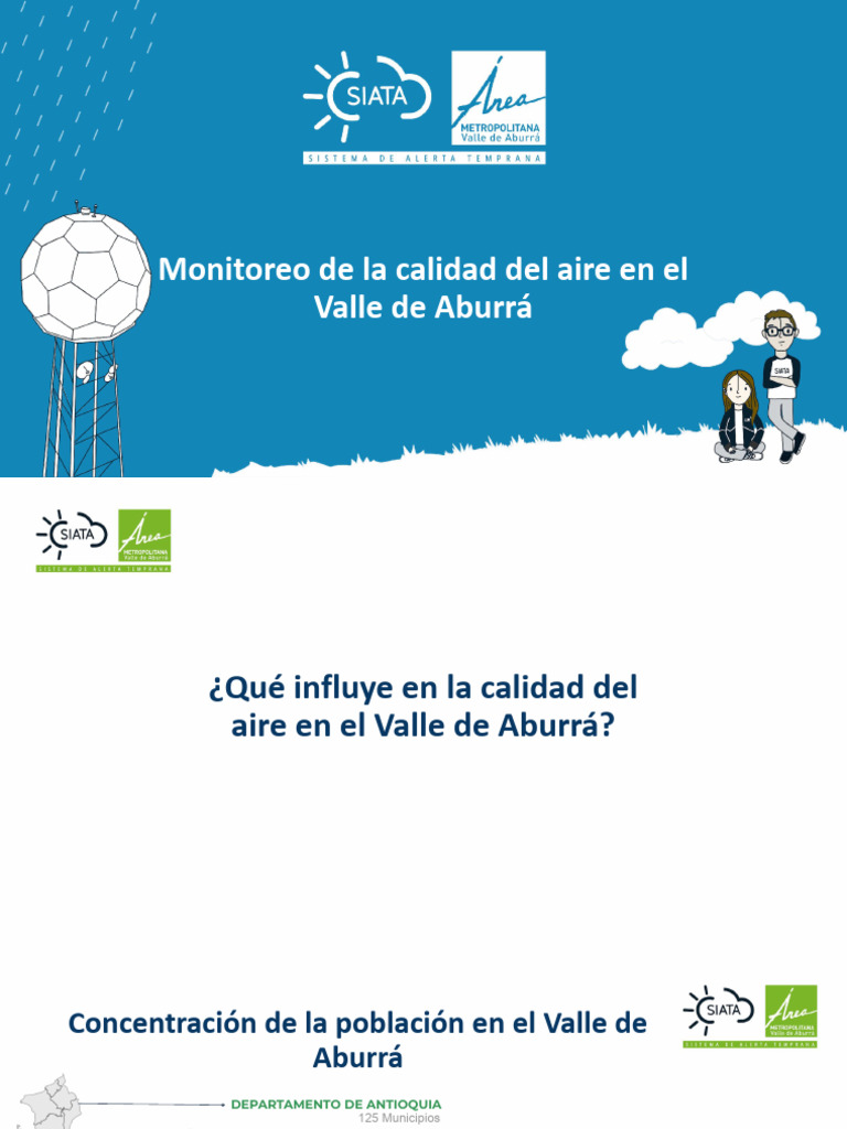 Monitoreo de la Calidad del Aire en Aburrá | PDF | La contaminación del ...