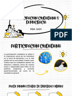 PARTICIPACIÓN CIUDADANA Y DEMOCRACIA-Sociales