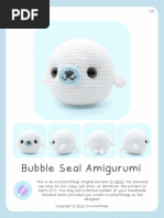 Bubble Seal Amigurumi