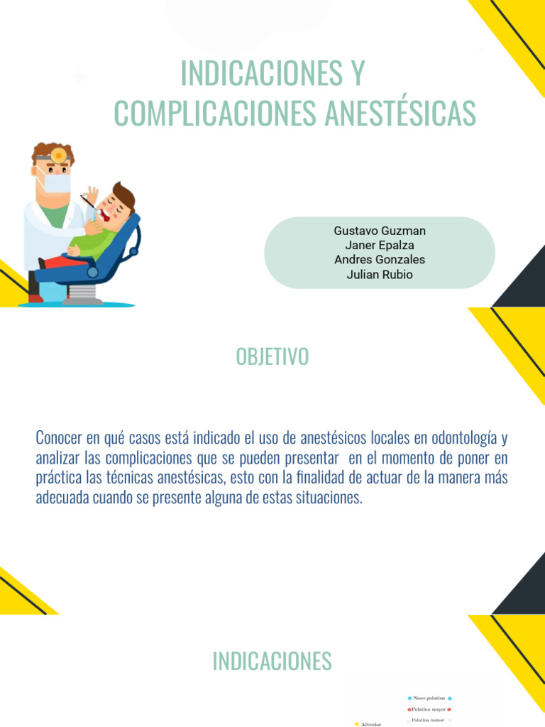 ANESTESIA GENERAL RIESGOS Y COMPLICACIONES visual data 2