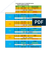 Jadwal 7C Genap