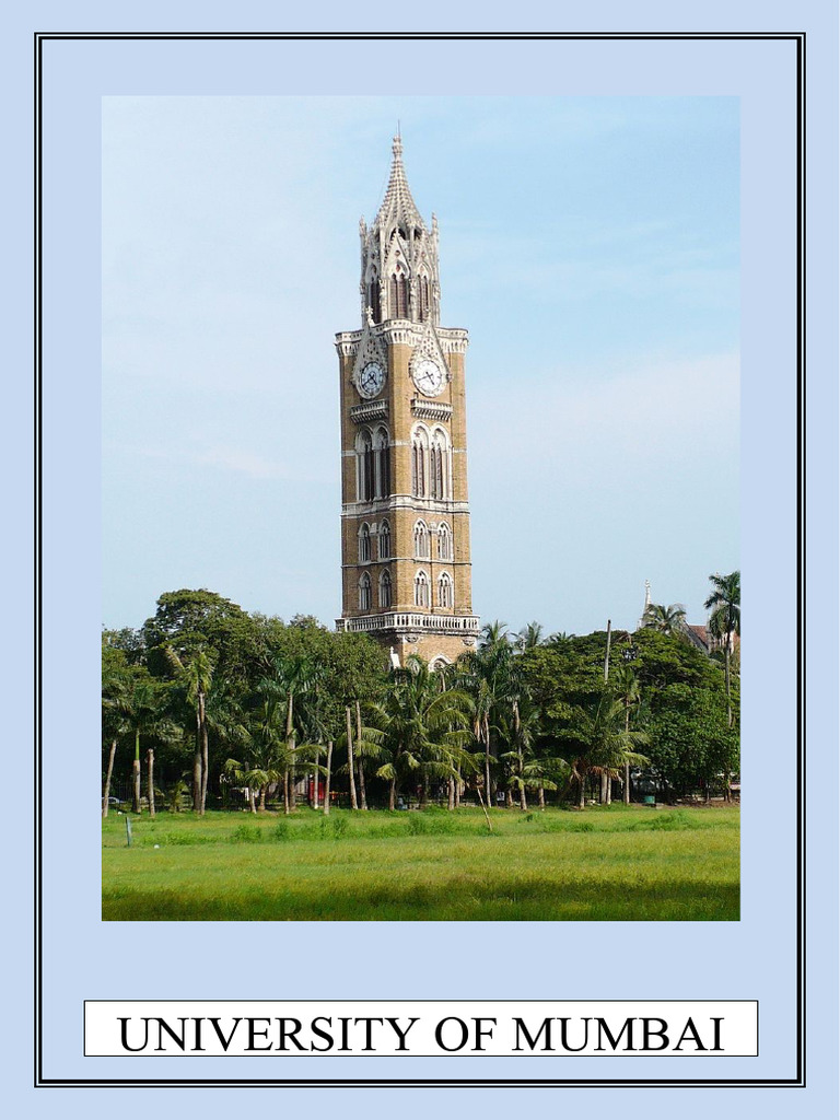 University of Mumbai | PDF | Analytics | Learning