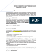 Ordenza Que Regula El Fraccionamiento - Exoneracion Total o Parcial Del Pago Por Los Derechos de Sepultura en El Centro Poblado El Porvenir