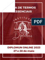 Guia de Termos Essenciais - Diplomun Online 2023