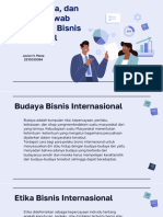 Budaya, Etika Dan Tanggung Jawab Sosial Dalam Bisnis Internasional PDF