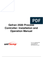 Gefran 2500 Processcontroller Manual