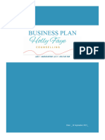 Holly Faye Counselling Business Plan Sept 2023