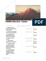 HMMI-Electric Tasks