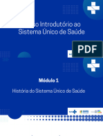 Aula virtual História do Sistema Único de Saúde - Professor Itamar Lages - UPE