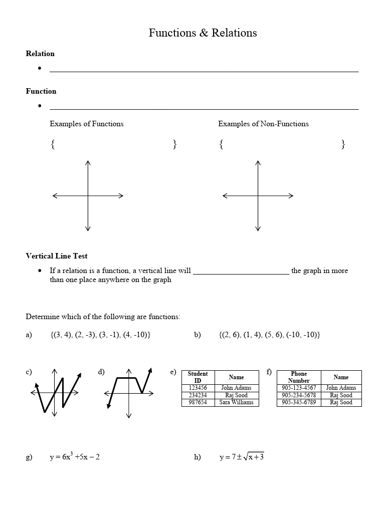 1 Functions Notation Domain 1.1-2 | PDF | Function (Mathematics ...