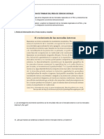 Ficha de Trabajo Del Área de Ciencias Sociales-4°