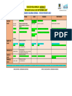 Agenda 28 de Agosto 01 de Septiembre