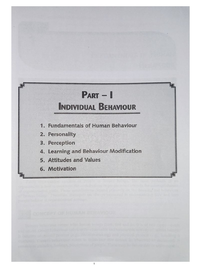 Ob module 2 fundamental of organizational behavior pdf