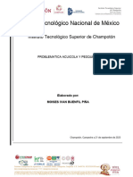 Tabla Informativa de Problematica Acuicola y Pesquera