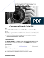 Rules Photo Competition 2011 Spanish IFRC Logo