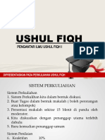 Mater Silabus Ushul Fiqih