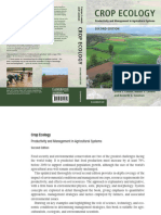 Crop Ecology - Productivity and Management in Agricultural Systems - (2011) Queensland Recomendation