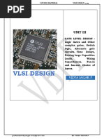 Vlsi Design Unit 3 2019