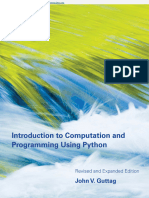 Introduction To Computation and Programming Using Python, Revised - Guttag, John V..en - Es