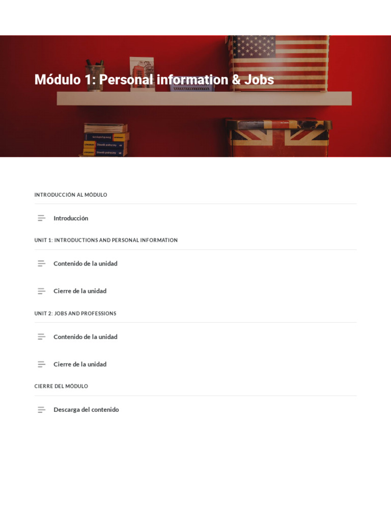 Modulo 1 Personal Information Jobs | PDF | Language Families | Language ...