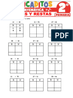 Sumas y Restas para Segundo Grado de Primaria