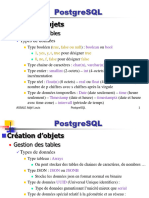 PostgreSQL (Cours 2)