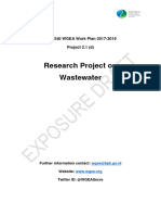 21d Wastewater Research Project Final Version