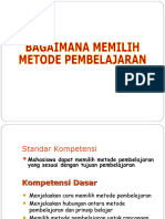 Bagaimana Memilih Metode Pert 8