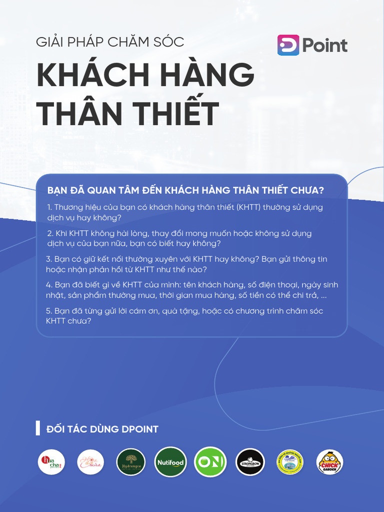 Brochure Dpoint - File in | PDF