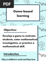 Game Based Learning