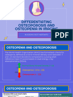 Differentiating Osteopenia and Osteoporosis in Imaging - Last Edit-1