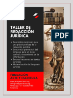 Memorias TALLER REDACCION JURÍDICA - MODALIDAD VIRTUAL COLOMBIA