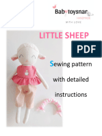Baby Toys Na Ro Little Sheep Instructions