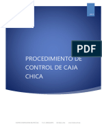 PD-CA-09 Control de Caja Chica