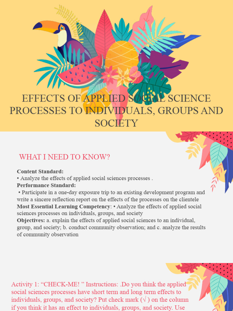 Effects of Social Sciences on Society | PDF | Self Awareness | Science