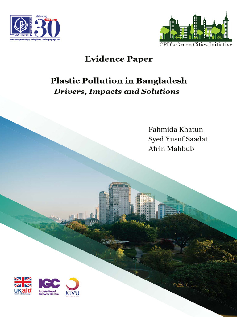 Plastic Pollution in Bangladesh: Solutions | PDF | Plastic | Recycling