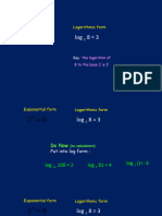 Student Slides Exponents & Logs - Part 2