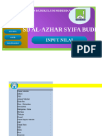 Aplikasi Daftar Nilai Kurikulum MERDEKA V2023