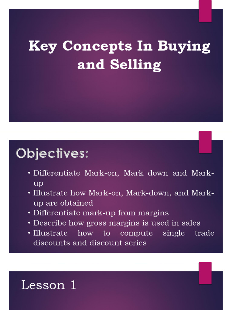 Buying and Selling.3 | PDF | Prices | Financial Economics