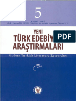 Turk Edebiyati: Araştirmalari