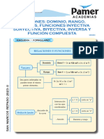 C - Álgebra - R4 - Funciones - Dominio - Rango