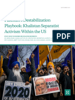 Pakistan's Playbook For The USA - Hudson Inst Report 2021