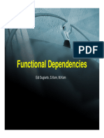 EDI SBD Functional Dependencies