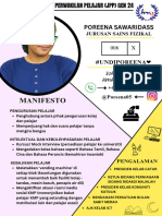 Manifesto Poster - Poreena Sawaridass