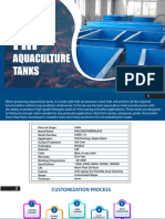 FRP Aquaculture Tank Profile
